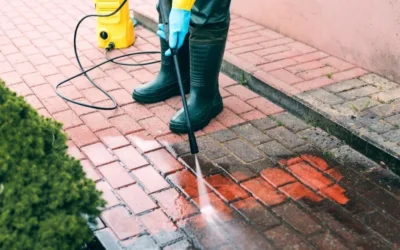 Pressure Washing Gives a Place a Face Lift